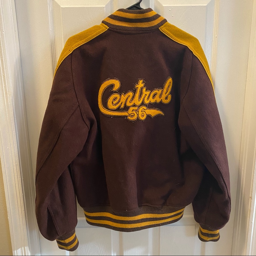 Vintage Letterman Jacket Central 56 California - Picture 13 of 15